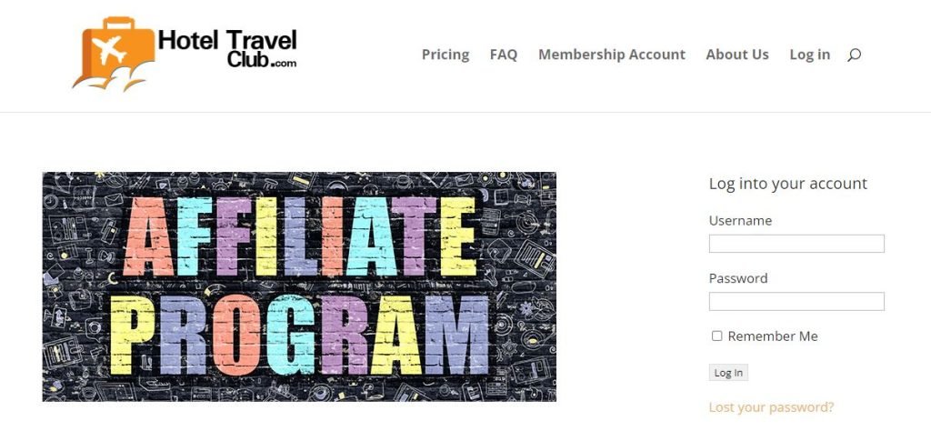 Hotel Travel club affiliate Program